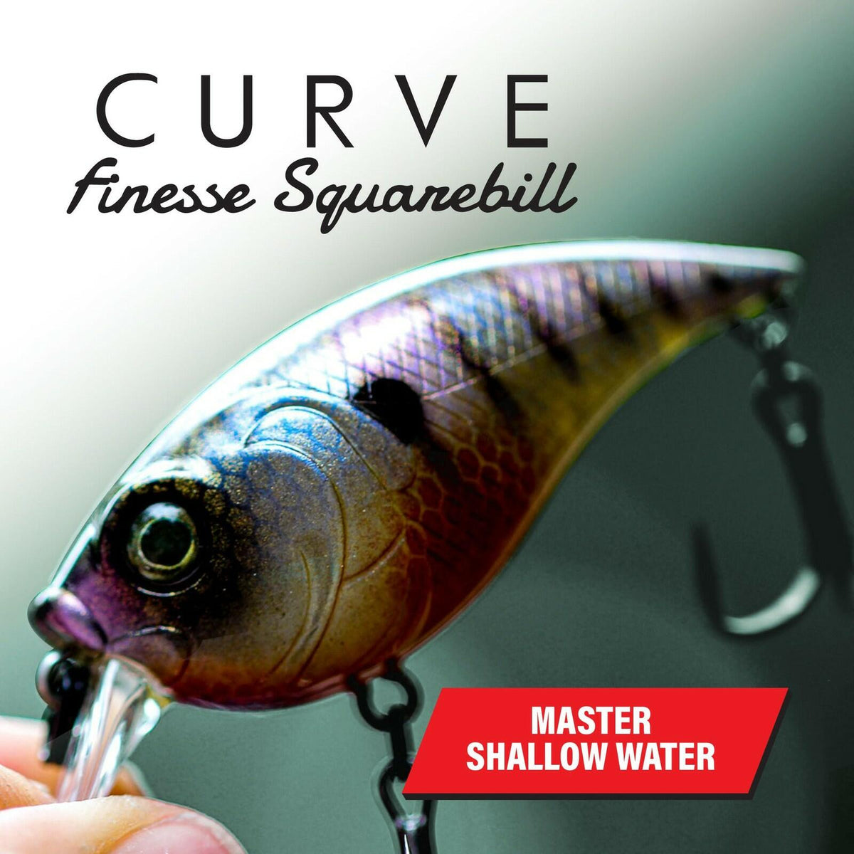 6th Sense Curve 55 Finesse Squarebill Crankbait Boiled Crawfish 1-3ft Lure