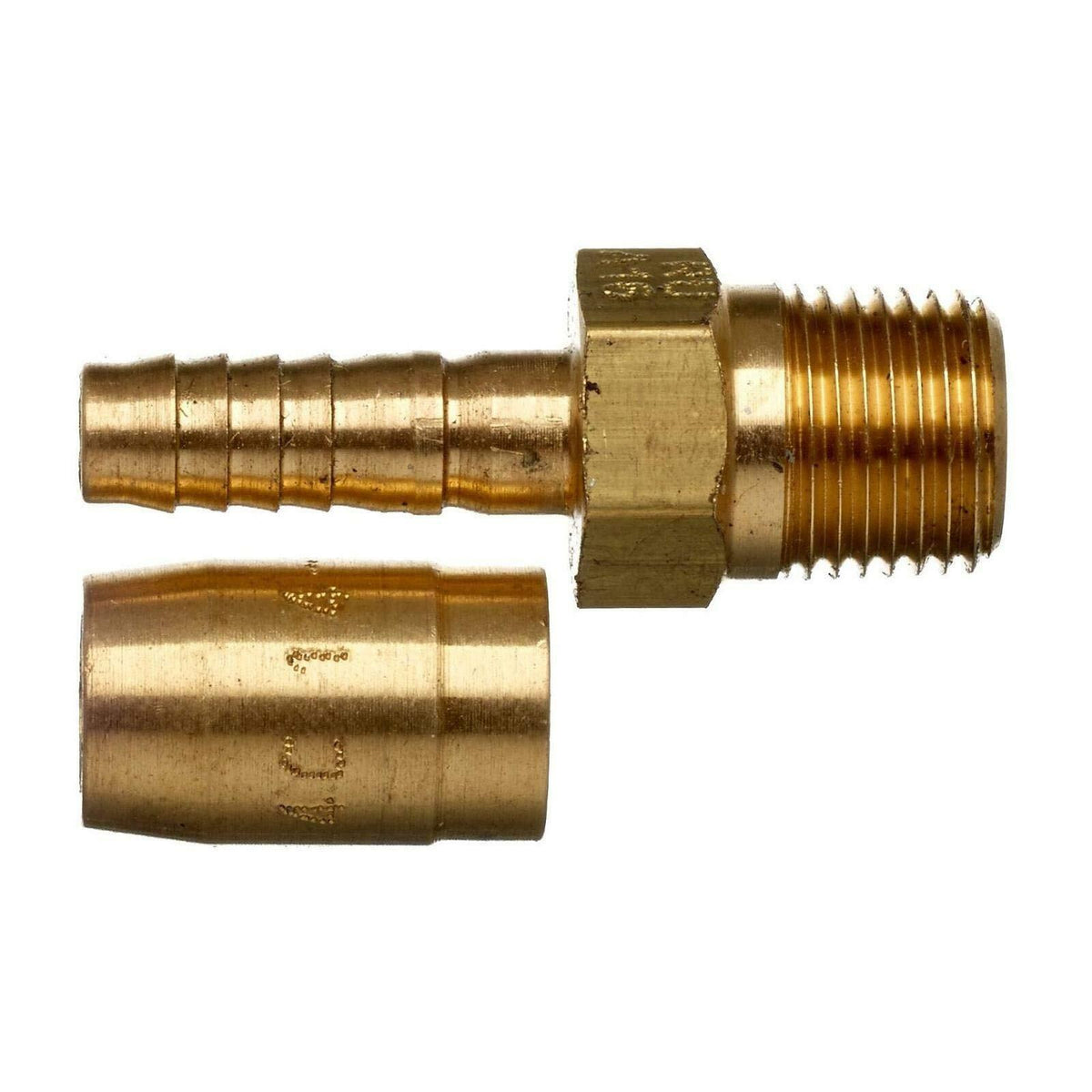 Gates G40100-1008B Brass Hose Pipe Fitting Coupling S32484706