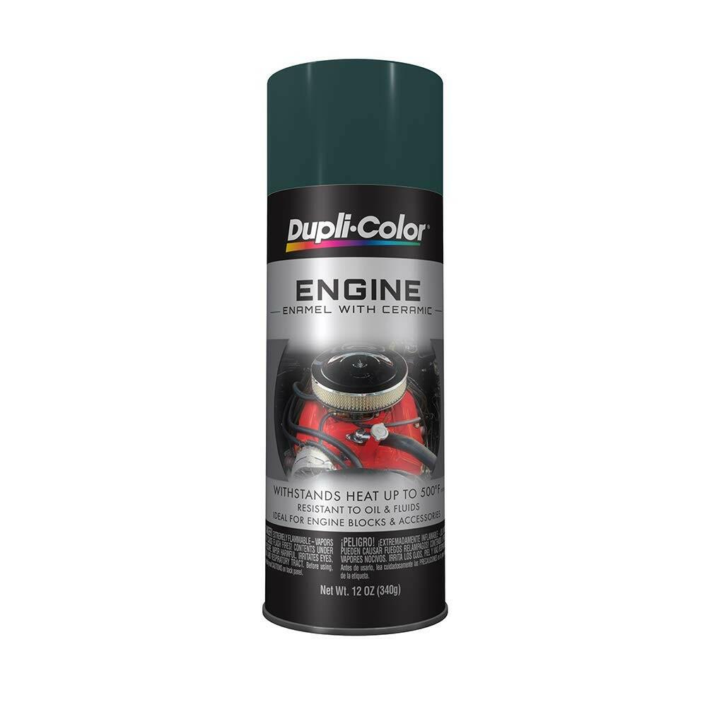 Dupli-Color DE1644 Engine Enamel Spray Paint - Racing Hunter Green 12 oz.