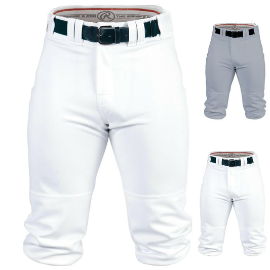 Rawlings PRO 150 Knicker Baseball Pants - White, Adult Large, 051RW020