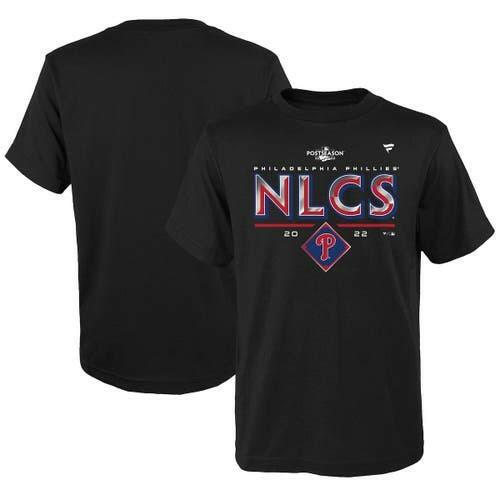 Fanatics Youth Philadelphia Phillies 2022 NLDS Winner Locker Room T-Shirt Black