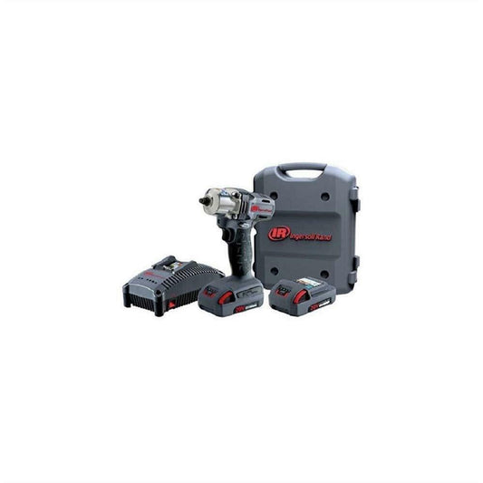 Ingersoll Rand W5130 3/8 Inch Mid-Torque Impactool 12V Kit with Battery