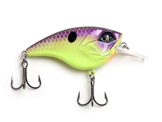 Googan Squad Flat Banger 2.5 in 1/2 oz Kosmo Shad Crankbait for Bass Fishing