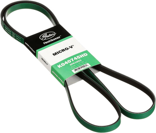 Gates K040745HD FleetRunner Heavy Duty Serpentine Belt 4-Rib 74.52"