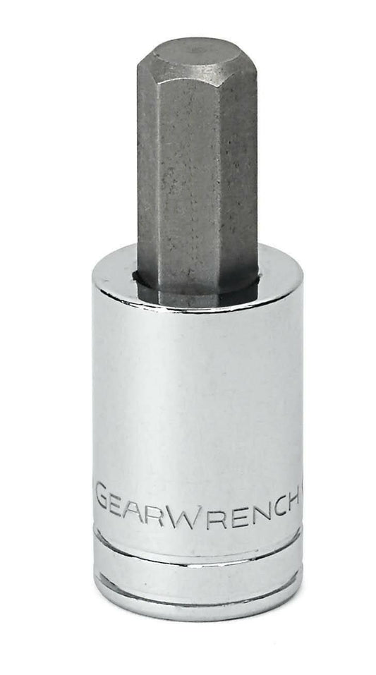 GEARWRENCH 3/8in Drive Hex Bit Socket 1/16in SAE 80410 Alloy Steel ProGrade