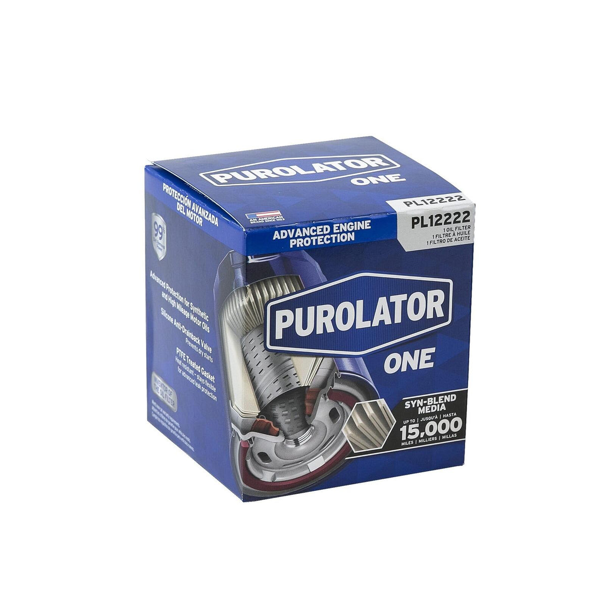 Purolator PL12222 PurolatorONE Advanced Engine Protection Spin On Oil Filter