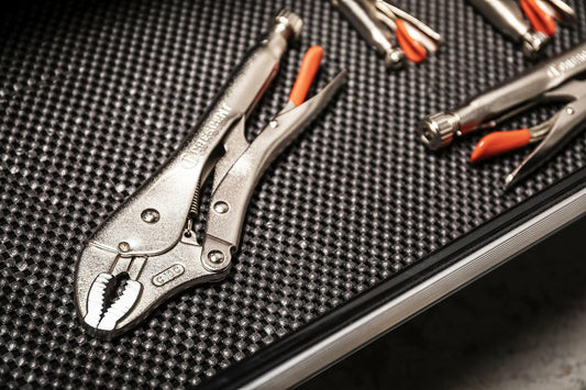 Crescent 10" Curved Jaw Locking Pliers with Wire Cutter Alloy Steel C10CVN-08