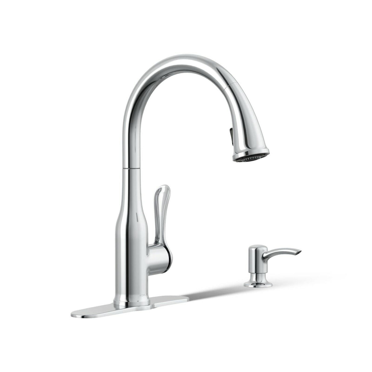Kohler Motif R23863-SD-CP Pull-Down Kitchen Faucet Soap Dispenser Chrome