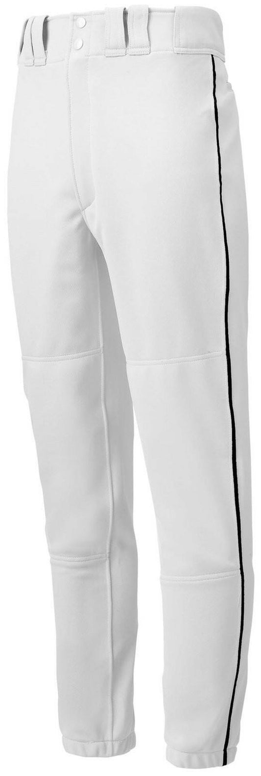 Mizuno Youth Premier Piped Baseball Pants White XL 18-20 Boys