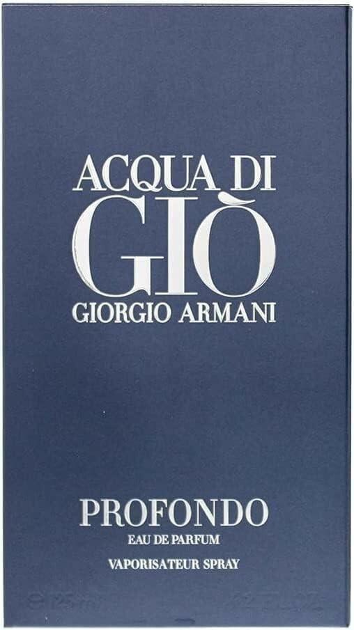 Giorgio Armani Acqua di Gio Profondo EDP 4.2 oz 125ml Men's Spray Box