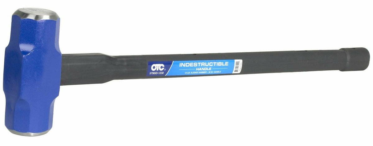 OTC 5790ID-1230 12 lb Double Face Sledge Hammer 30" Indestructible Handle