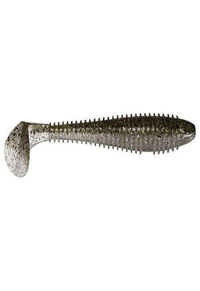 Keitech Fat Swing Impact Lure 4.8" Silver Flash - Premium Fishing Bait