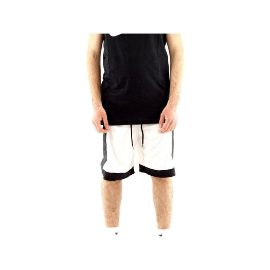 Nike Dri-FIT Elite Men's Basketball Shorts White Black Size Small DH7142-100