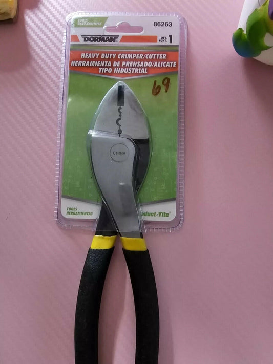 Dorman 86263 Heavy-Duty Crimping Tool for Auto & Electrical Repairs
