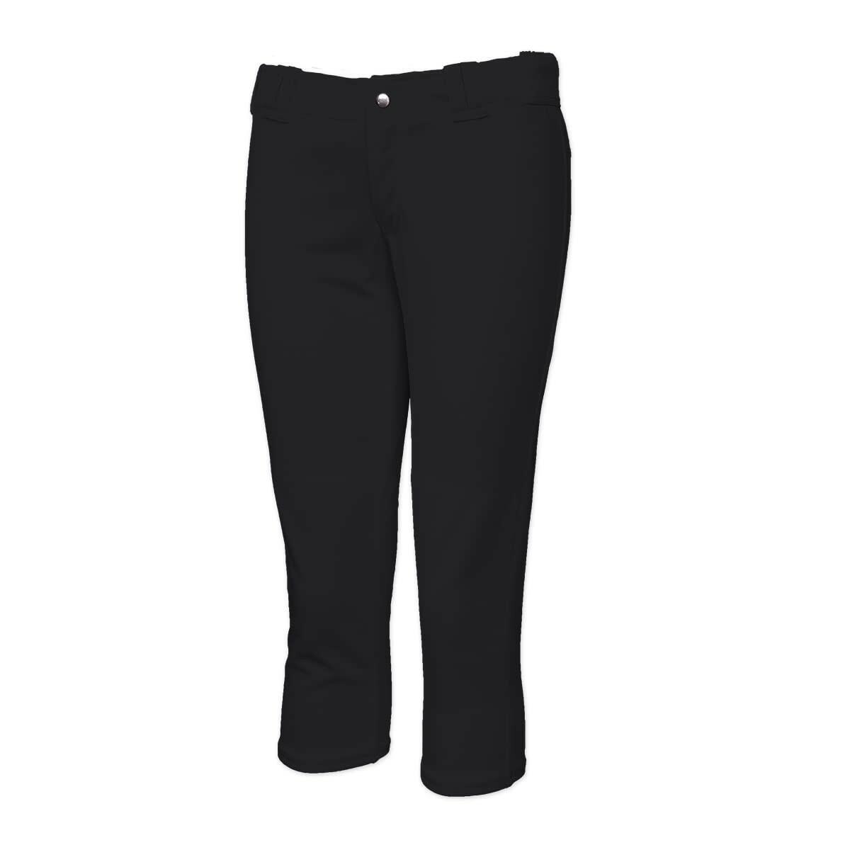3N2 Women's Classic Softball Knicker Pants Black Size Small