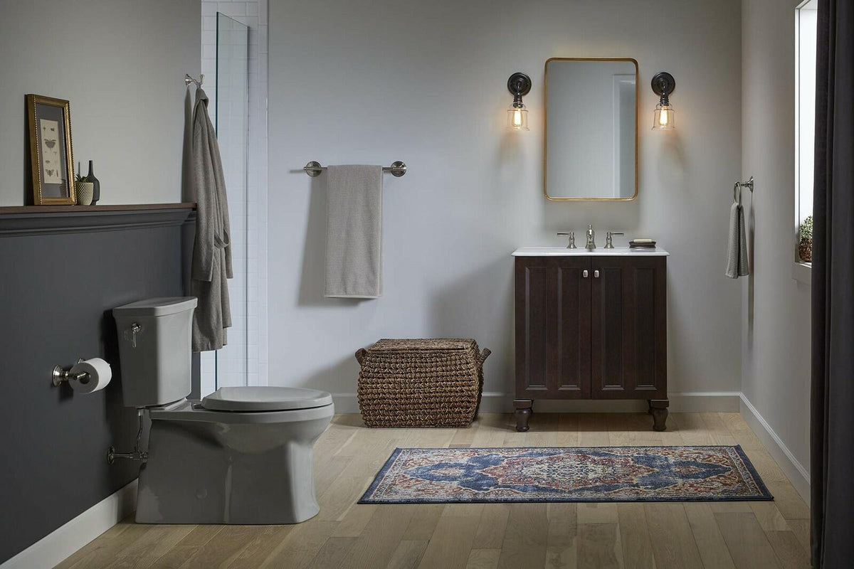 Kohler K-26498-BN Eclectic 18" Towel Bar Vibrant Brushed Nickel Bathroom