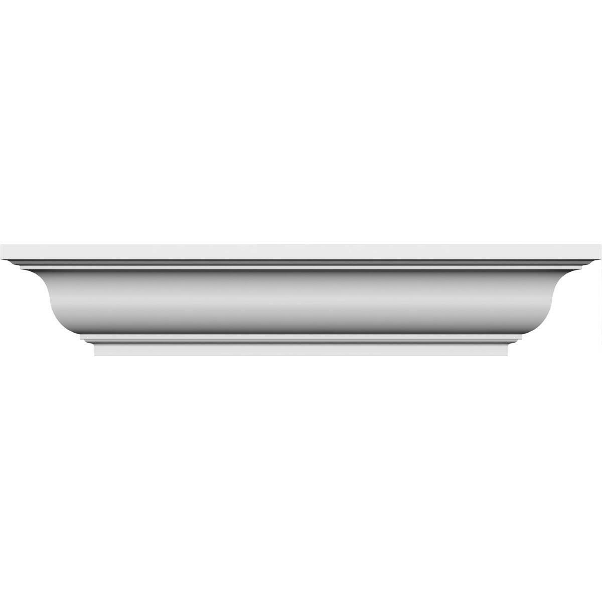 Endurathane Stanford Crosshead Moulding 34"x42.5" Primed Decor