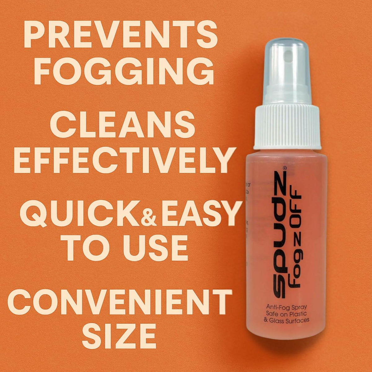 SPUDZ Screen and Lens Cleaner with Microfiber Cloth for Glasses, Cameras