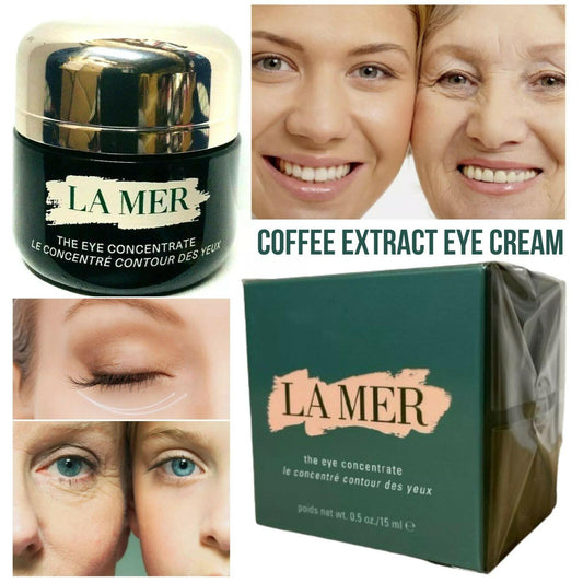 LA MER The Eye Concentrate 0.5 oz Cream for Dark Circles Puffiness Wrinkles