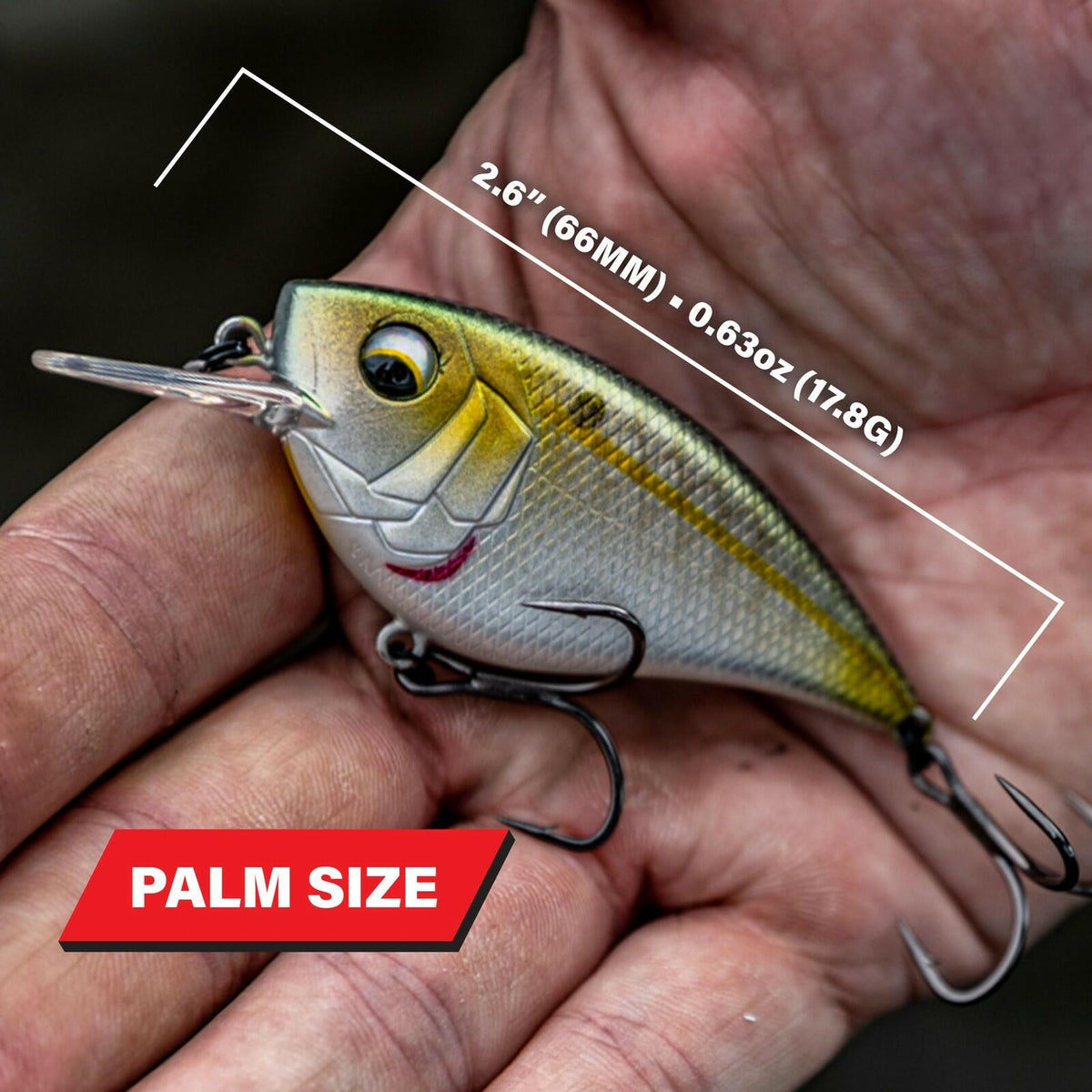 6th Sense Crush Flat 75X Crankbait Boiled Crawfish Bass Fishing Lure
