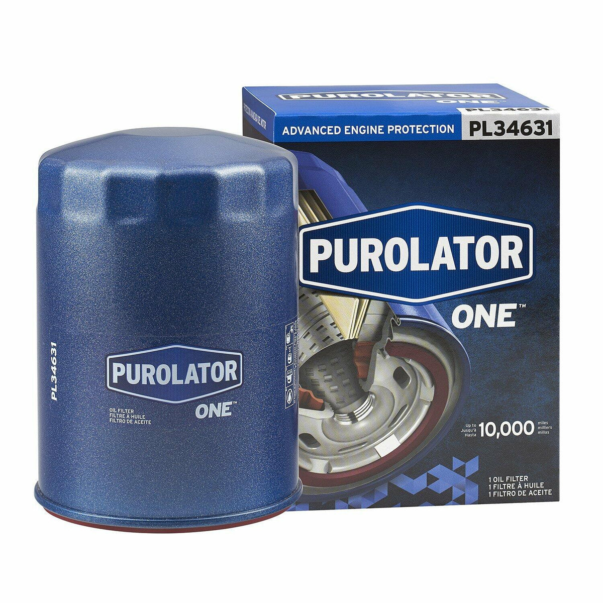 Purolator PL34631 PurolatorONE Advanced Engine Protection Spin On Oil Filter