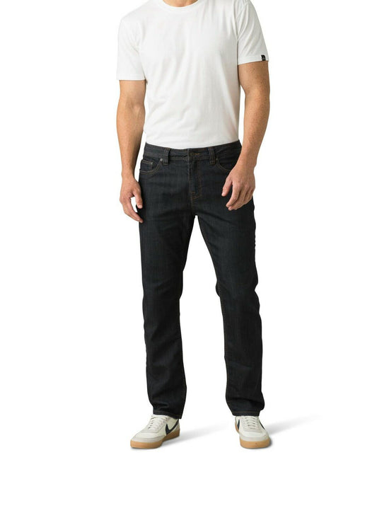 prAna Men's Bridger Slim Fit Denim Jeans Size 40 Organic Cotton Blend