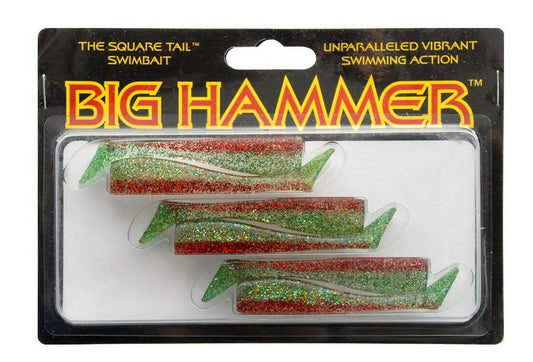 Big Hammer Swimbait 3-Inch Christmas Tree, Silver Phantom Fishing Lure