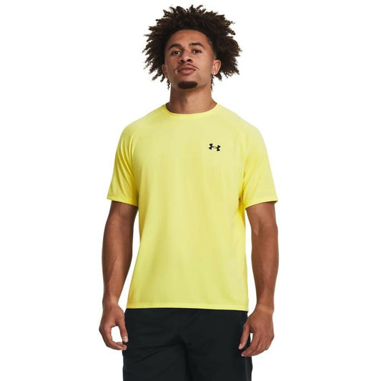 Under Armour Men's Tech 2.0 Novelty T-Shirt Lime Yellow Black Large
