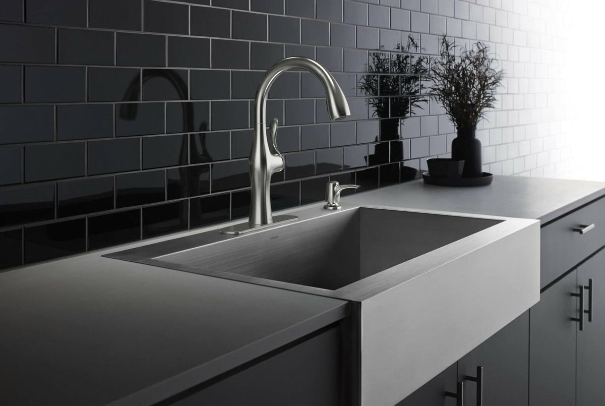 Kohler Alma R45350-SD-VS Pull-Down 1-Handle Kitchen Faucet Vibrant Stainless
