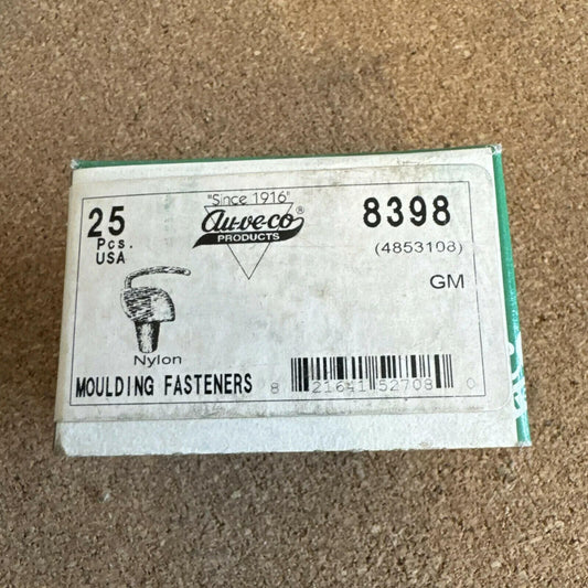 Auveco 8398 Universal Molding Fastener for Door Panels