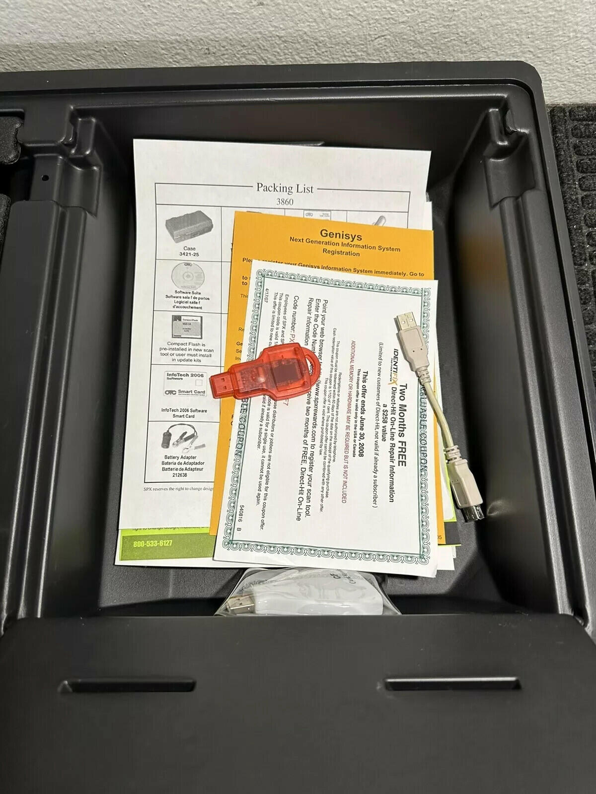 OTC Genisys Deluxe 07 Diagnostic Scan Kit 3860 Professional Scanner