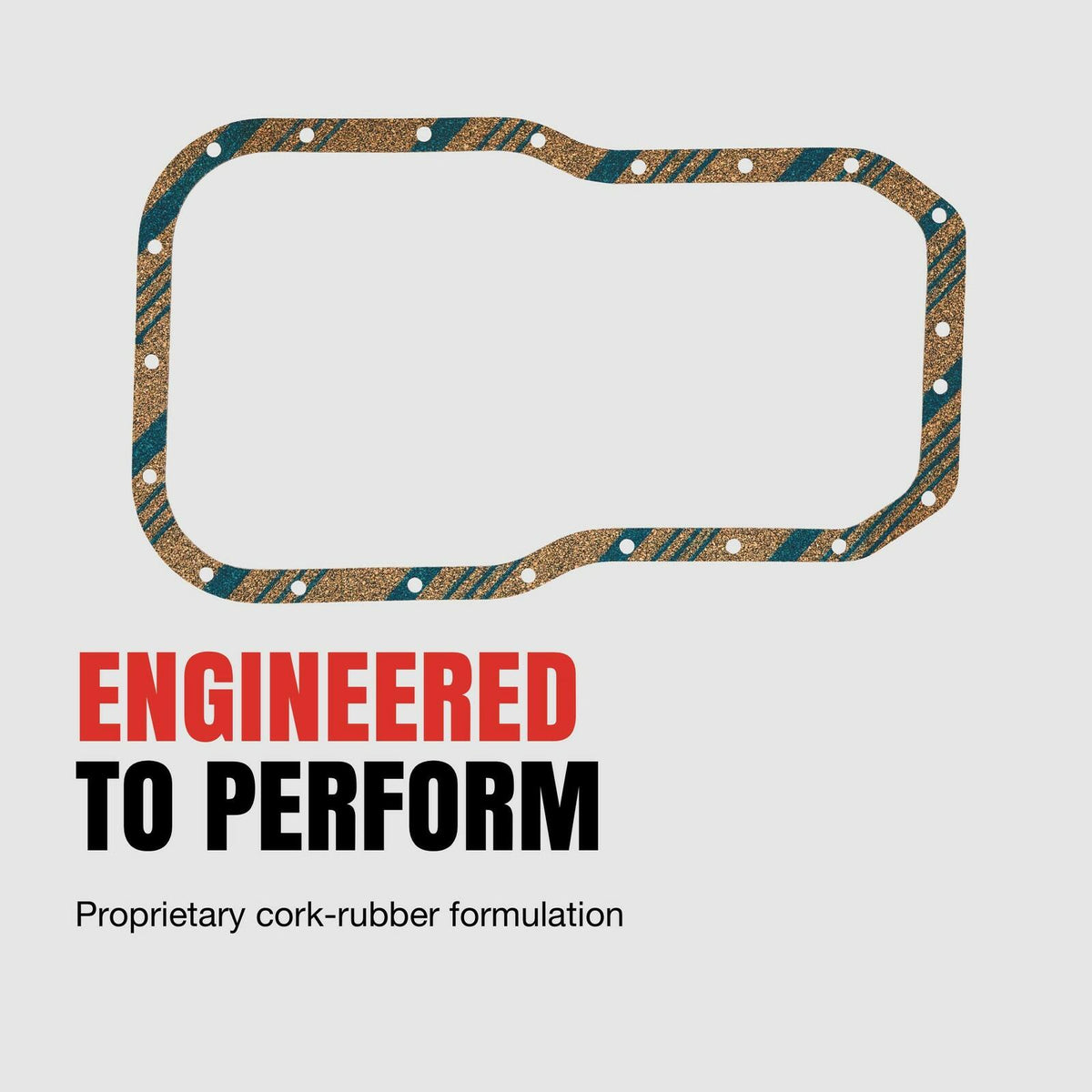 Fel-Pro OS30790R Oil Pan Gasket Set - Premium Cork-Rubber Leak-Free Kit