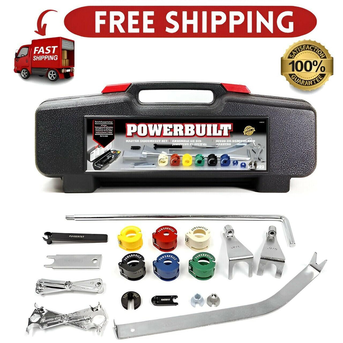 Powerbuilt For Ford GM Chrysler Master Disconnect Kit 648727
