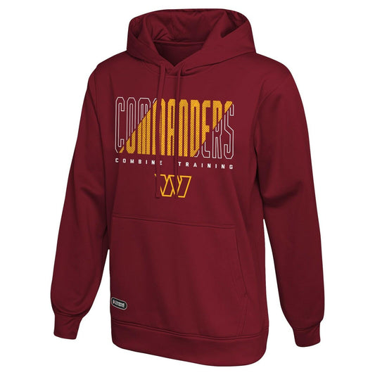 Outerstuff NFL Washington Commanders Men's Fleece Hoodie Large Burgundy