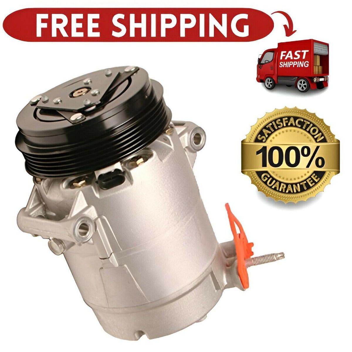 Delphi A/C Compressor & Clutch CS20029 02-05 Chevy Pontiac Olds 2.2L