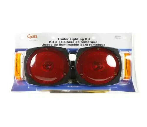 Grote Trailer Lighting Kit with Sidemarker & Clearance Lights 12V 65350-5