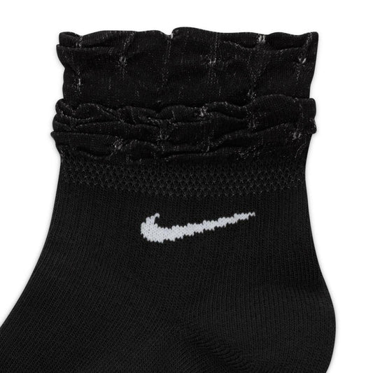 Nike Everyday Lightweight Ankle Socks for Men, White, Reinforced Toe