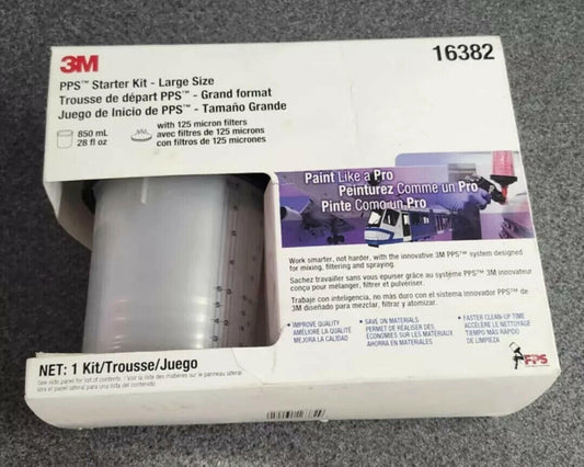 3M PPS Starter Kit Large 125u Spray Gun for Automotive Coatings 16382