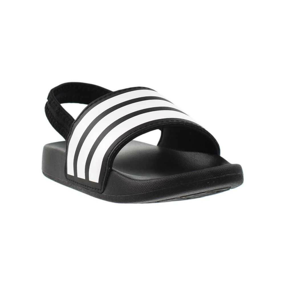 adidas,unisex-youth,Adilette Comfort,Black/White/Black,11K