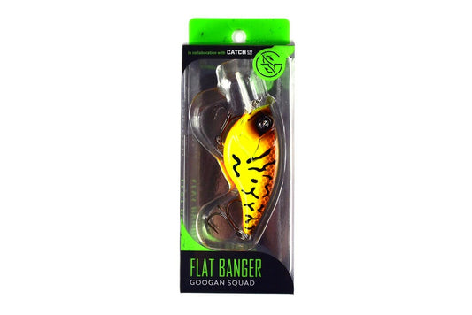 Googan Squad Flat Banger 2.5 in 1/2 oz Kosmo Shad Crankbait for Bass Fishing
