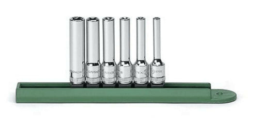 GEARWRENCH 6 Pc 1/4" Drive Deep External Torx Socket Set - 80322