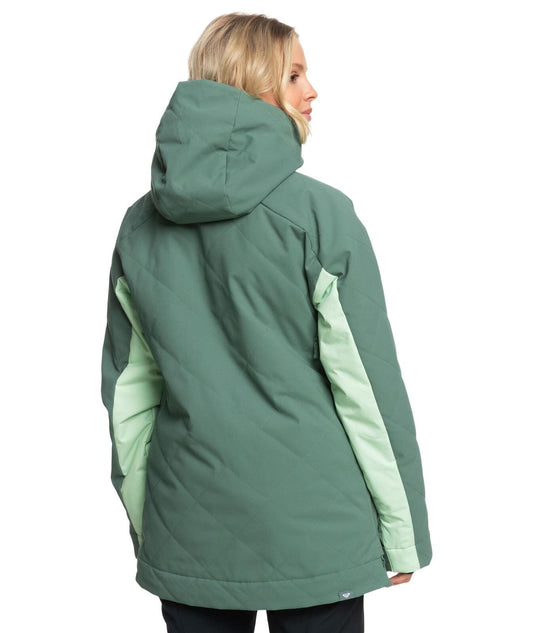 Roxy Women's Dark Forest Radiant Lines DryFlight Jacket XS