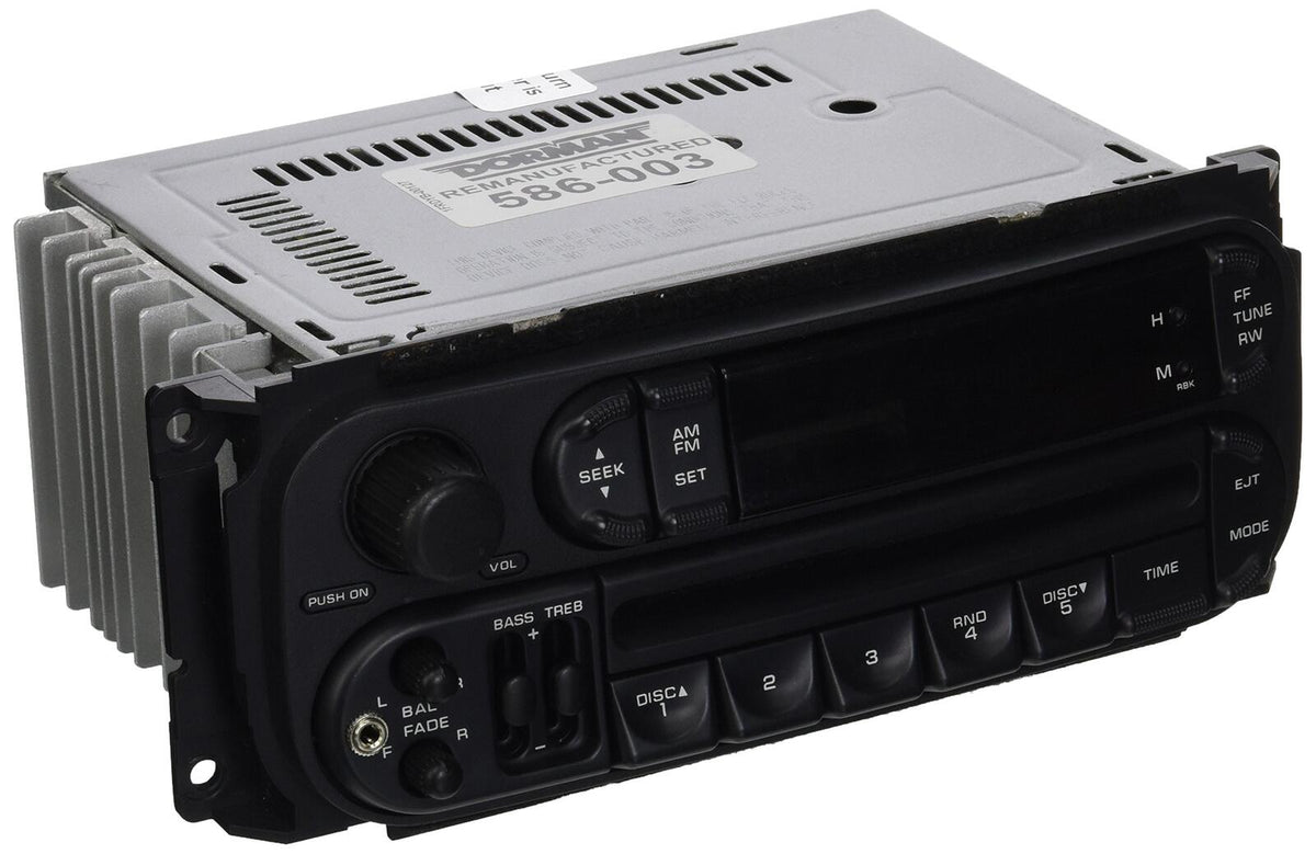 Dorman 586-003 Radio Car Stereo Head Unit Auto Accessory