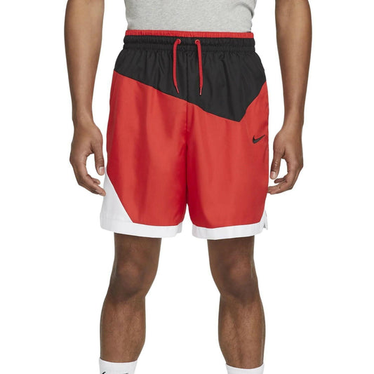 Nike DNA Men's 8" Woven Basketball Shorts Red Black White Size 2XL