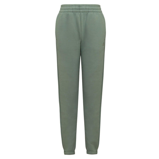 adidas Girls Fleece Joggers, Silver Green, X-Small, Cotton Blend, Sport
