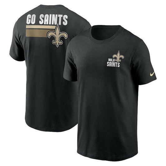 Nike Men's Black Orleans Saints Blitz Essential T-Shirt - NFL Team Gear