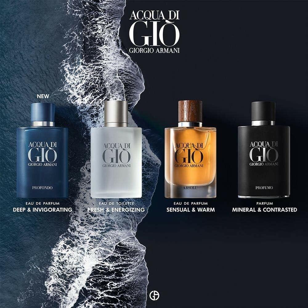 Giorgio Armani Acqua di Gio Profondo EDP 4.2 oz 125ml Men's Spray Box