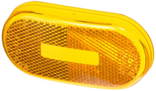 Grote 90203-5 Yellow Clearance Marker Replacement Lenses (Two Bulb Oval Lens)