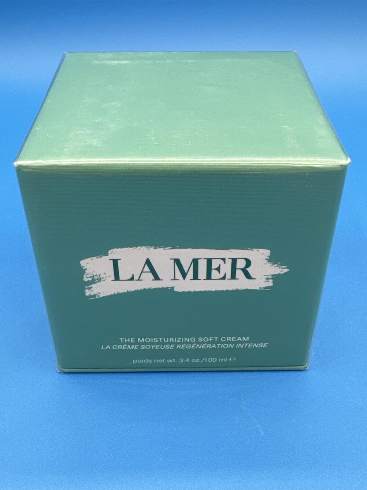 La Mer The Moisturizing Soft Cream 3.4 oz 100ml Anti-Aging Face Moisturizer