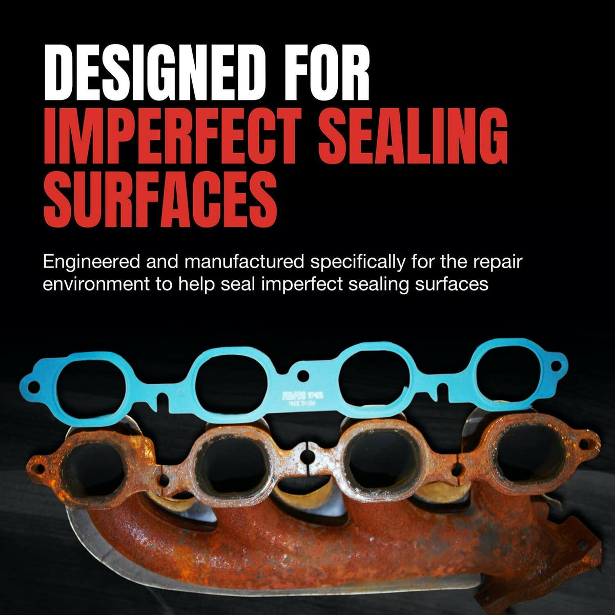 Fel-Pro MS 93036 Exhaust Manifold Gasket Set For Oldsmobile Buick Cadillac Honda